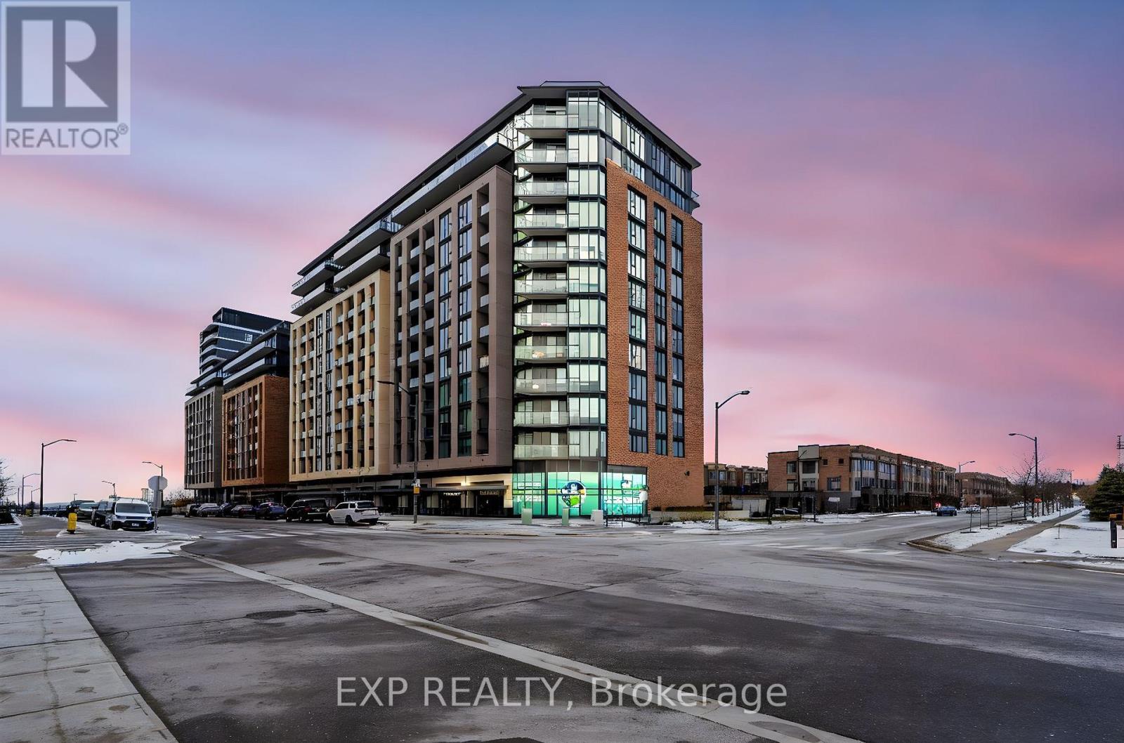 VIRTUAL SUNSET - 730 - 100 Eagle Rock Way, Vaughan, ON - Outdoor With Facade