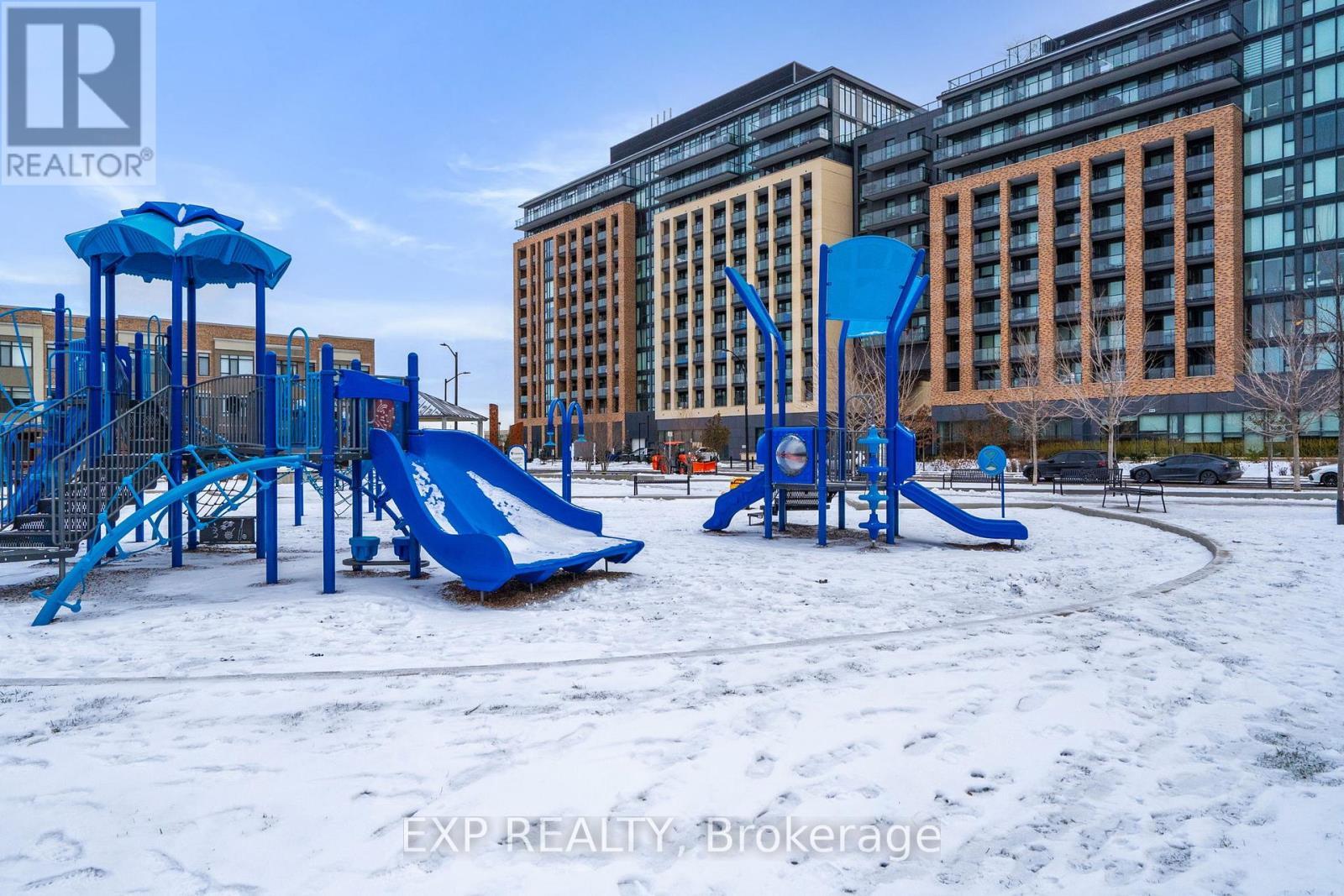 PARK VISIBLE FROM TERRACE BALCONY - 730 - 100 Eagle Rock Way, Vaughan, ON - Outdoor