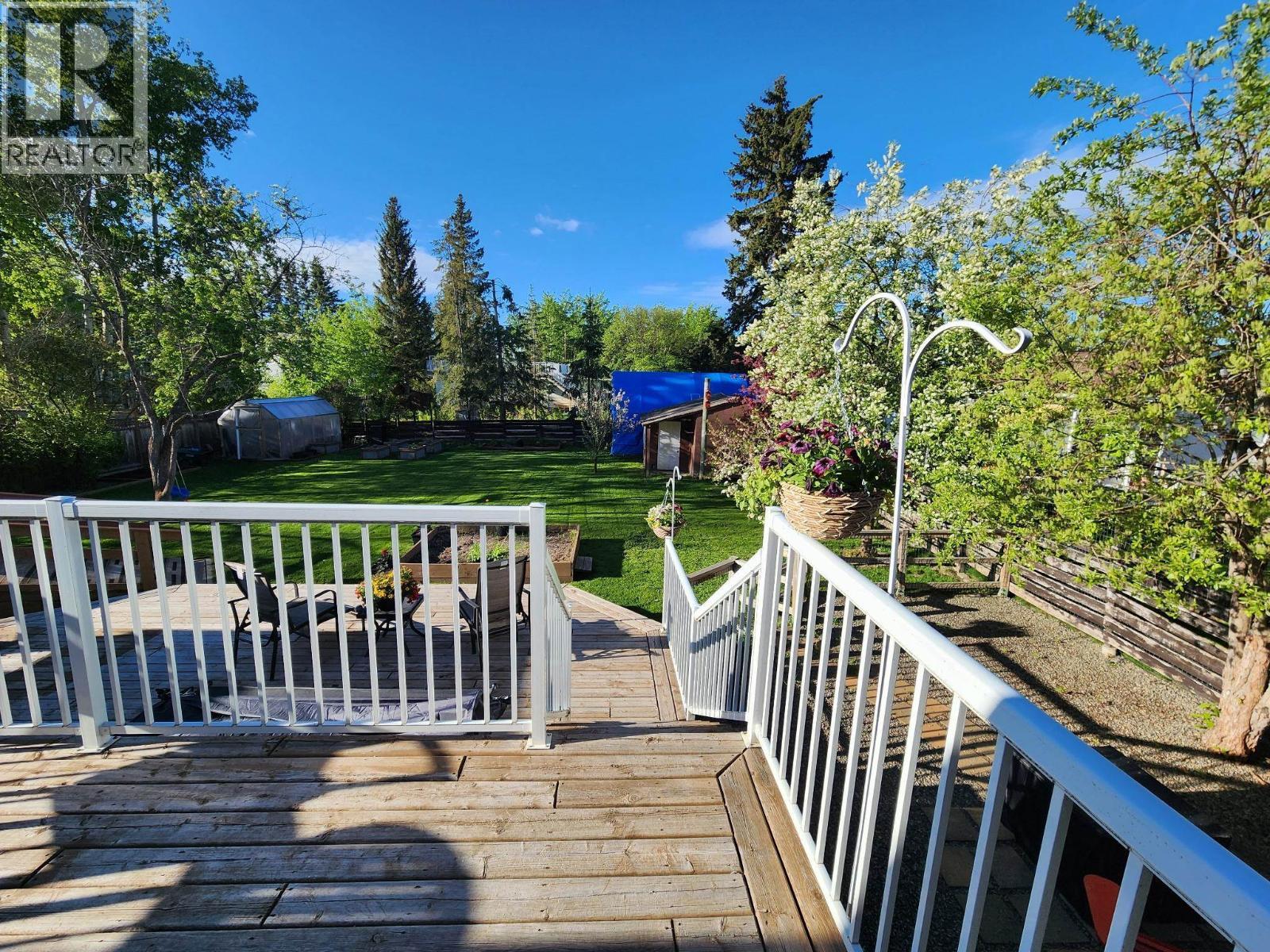 152 Vanderview Drive, Vanderhoof, BC - Outdoor With Deck Patio Veranda