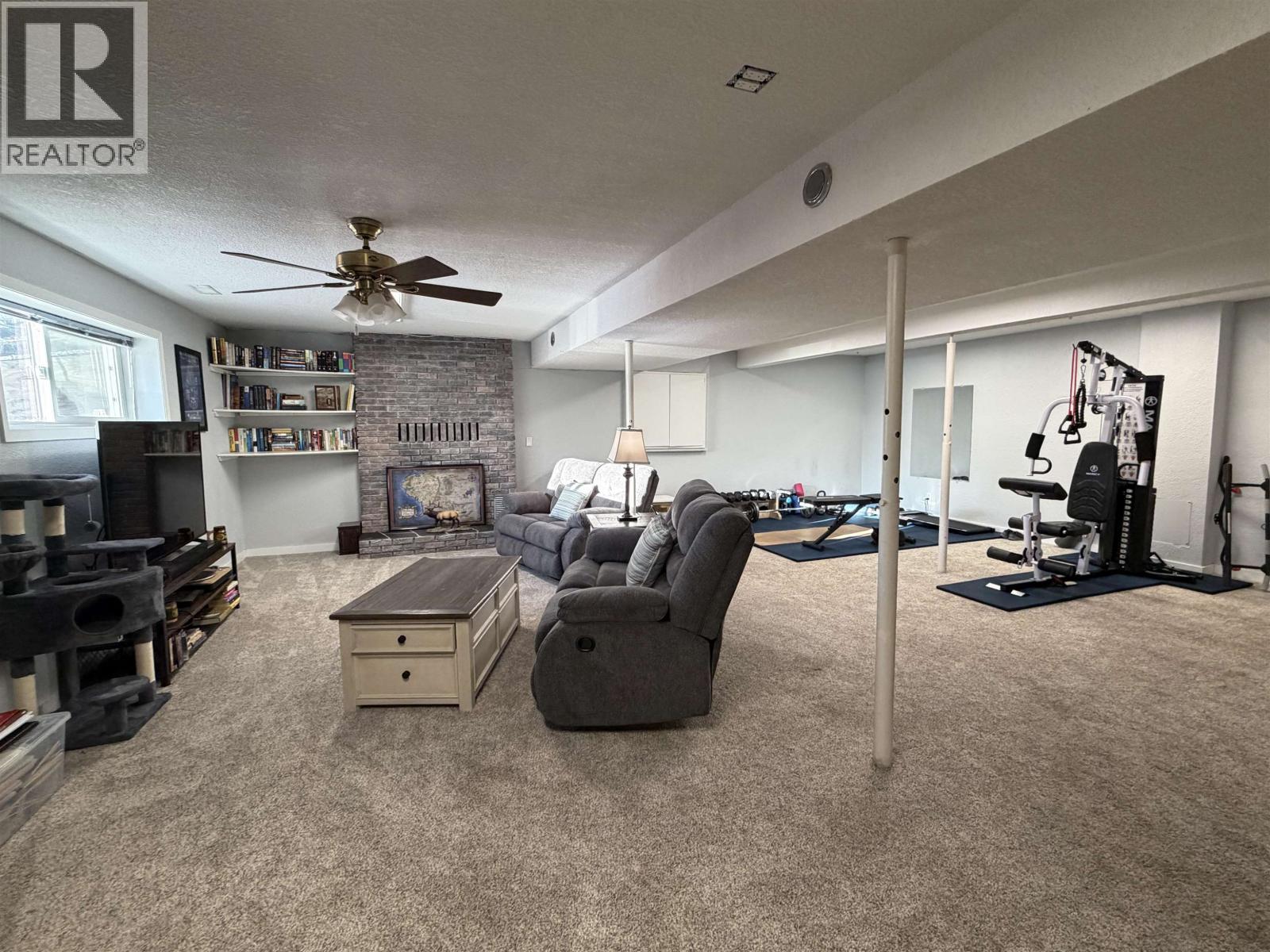 152 Vanderview Drive, Vanderhoof, BC - Indoor With Fireplace