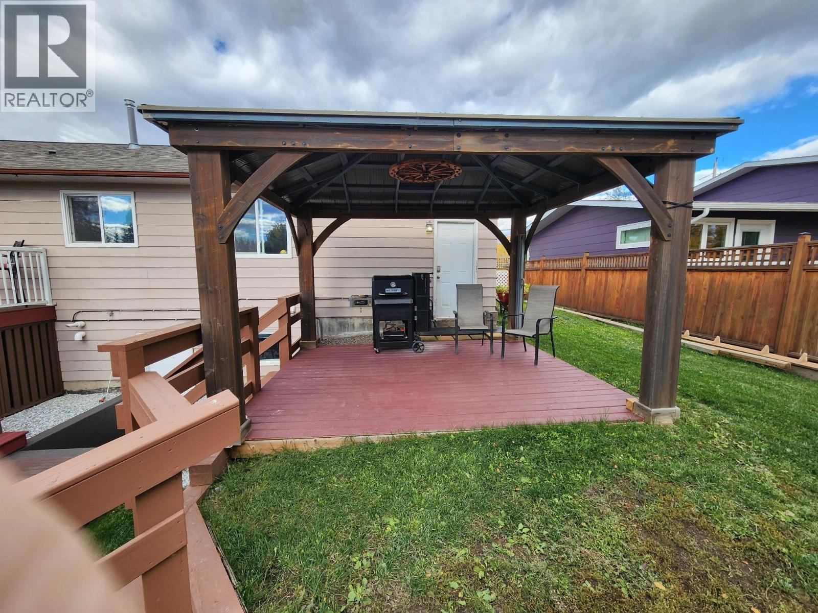 152 Vanderview Drive, Vanderhoof, BC - Outdoor With Deck Patio Veranda