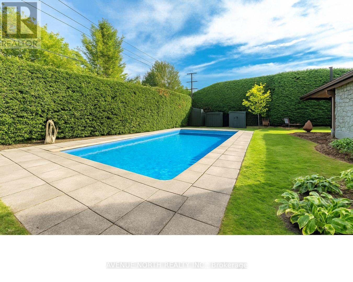 201 Latchford Road, Ottawa, ON - Outdoor With In Ground Pool With Backyard