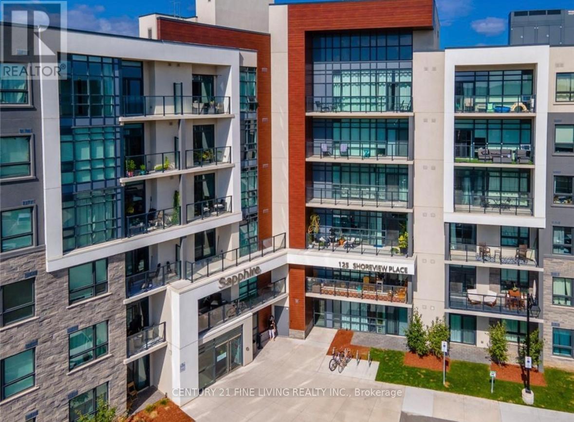 326 - 125 Shoreview Place, Hamilton, ON - Outdoor With Balcony