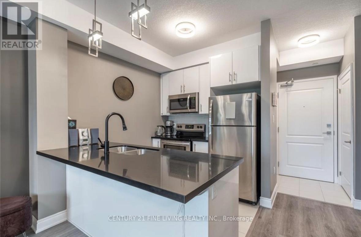 326 - 125 Shoreview Place, Hamilton, ON - Indoor Photo Showing Kitchen With Stainless Steel Kitchen With Double Sink