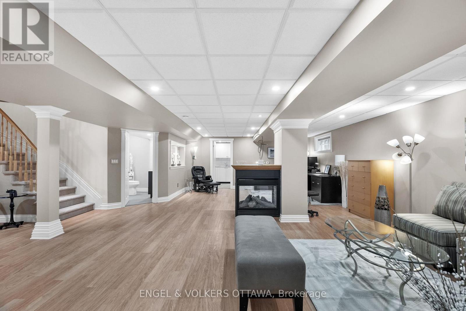 1591 Stephanie Anne Drive, Ottawa, ON - Indoor With Fireplace