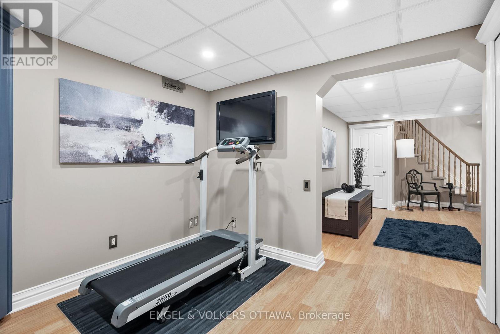 1591 Stephanie Anne Drive, Ottawa, ON - Indoor Photo Showing Gym Room