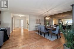 Huge dining area to host a crowd. -