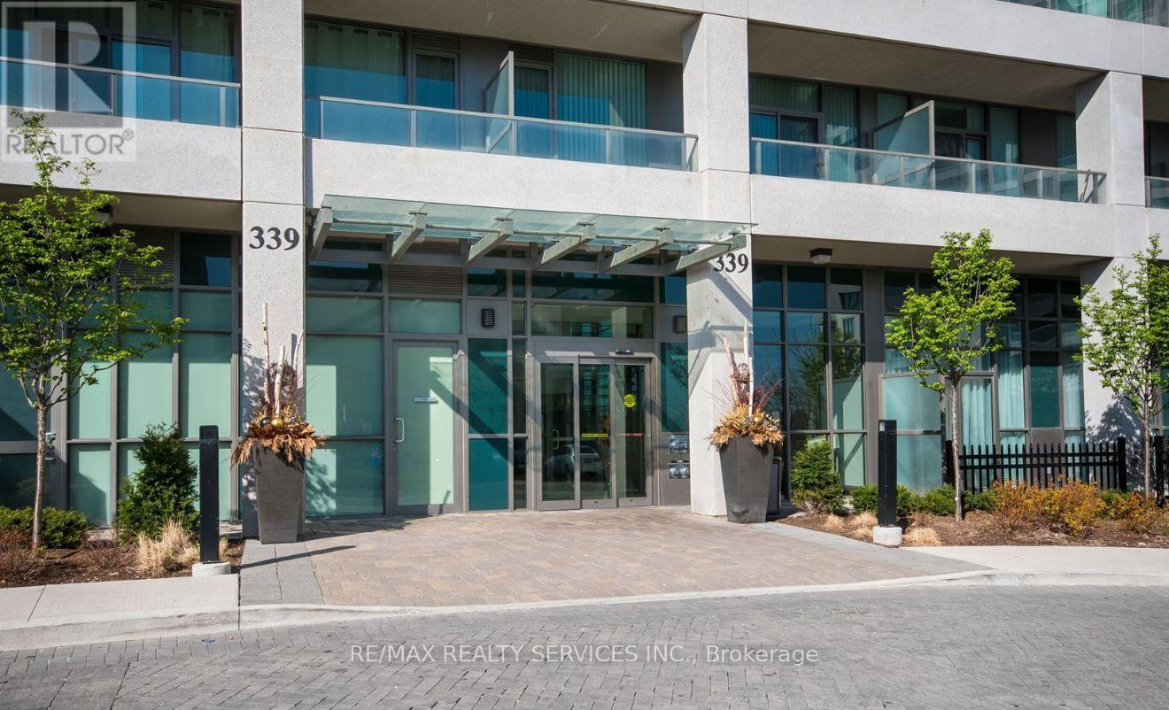 2108 - 339 Rathburn Road W, Mississauga, ON - Outdoor With Balcony With Facade