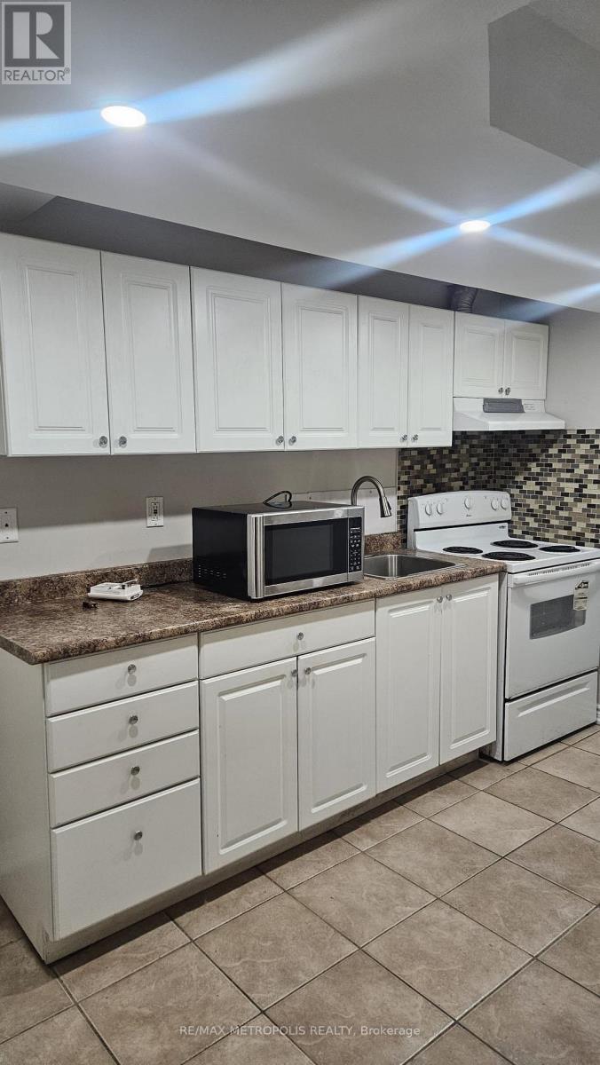 Basement - 54 Amethyst Circle, Brampton, ON - Indoor Photo Showing Kitchen With Double Sink