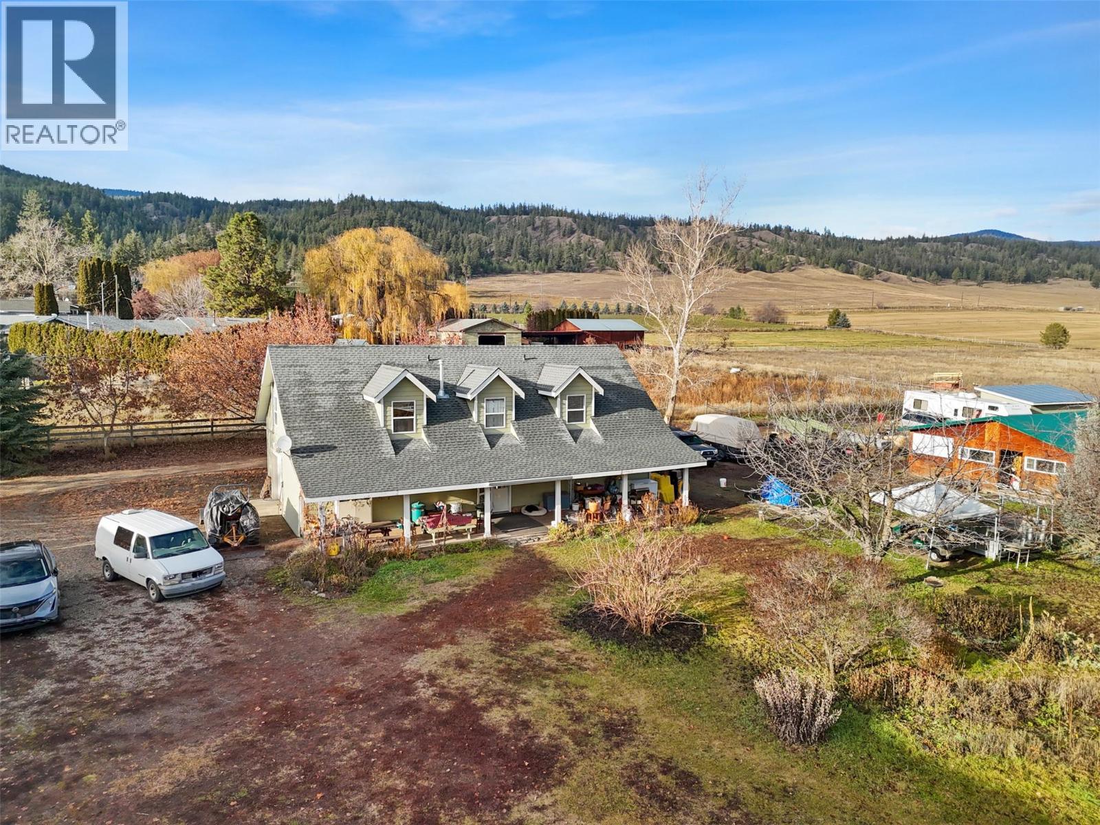 710 Dairy Road, Kamloops, BC - Outdoor With Deck Patio Veranda With View