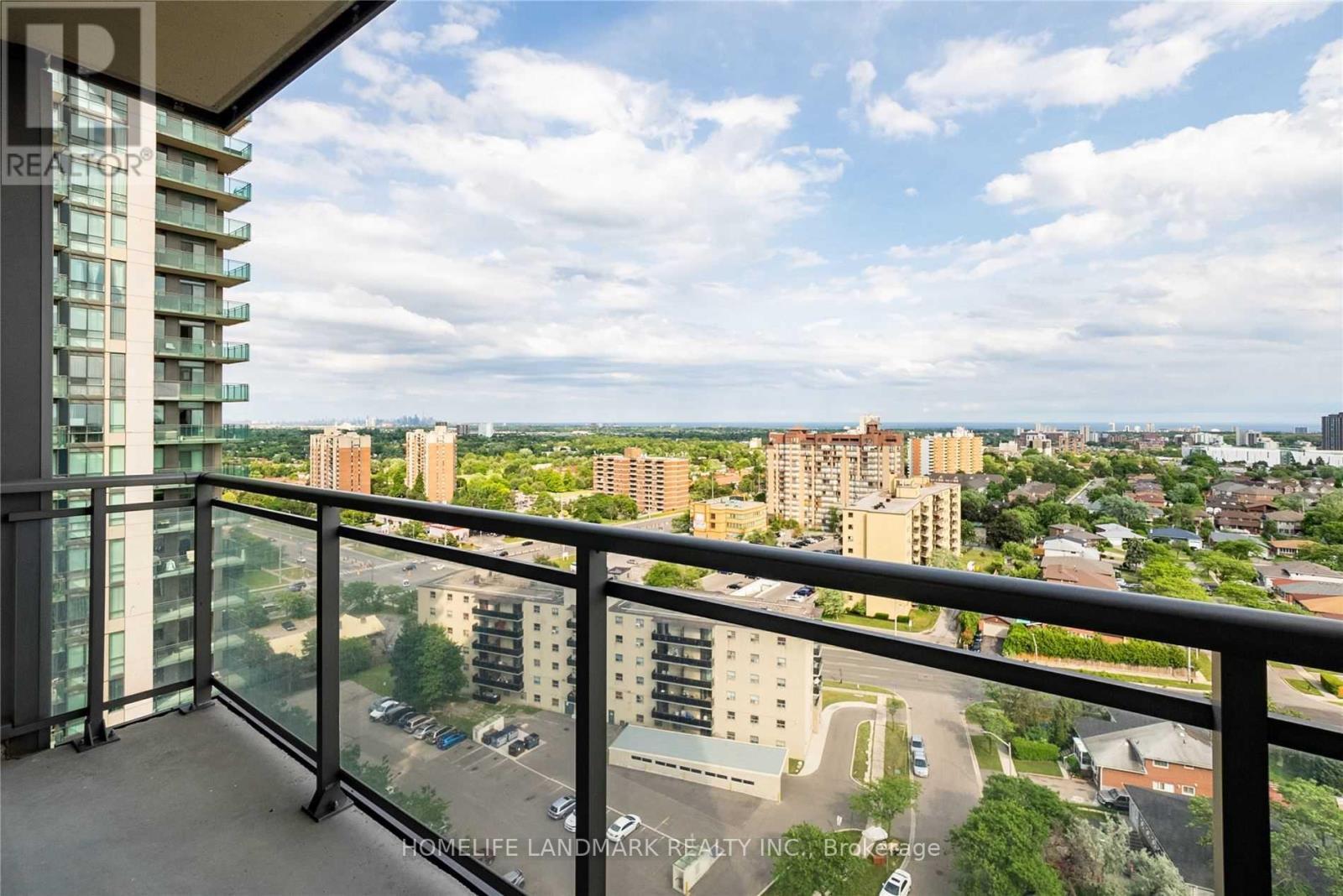 1812 - 3525 Kariya Drive, Mississauga, ON - Outdoor With Balcony With View