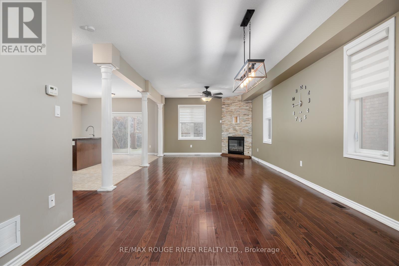 34 Harry Gay Drive, Clarington (Courtice), ON - Indoor With Fireplace