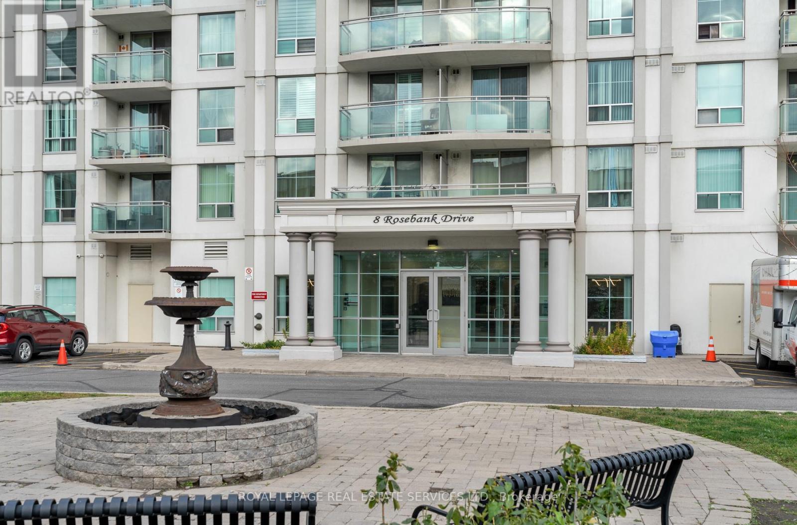 2E - 8 Rosebank Drive, Toronto, ON - Outdoor With Facade