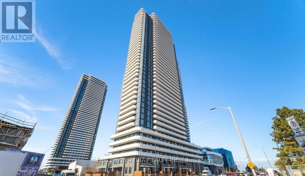 3707 - 8 Interchange Way, Vaughan, ON - Outdoor With Facade