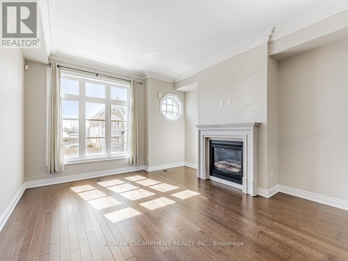 2163 Lillykin Street, Oakville, ON - Indoor Photo Showing Living Room With Fireplace