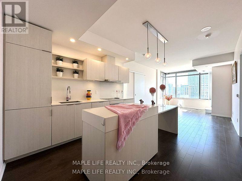 823 - 12 Bonnycastle Street, Toronto, ON - Indoor Photo Showing Kitchen With Upgraded Kitchen