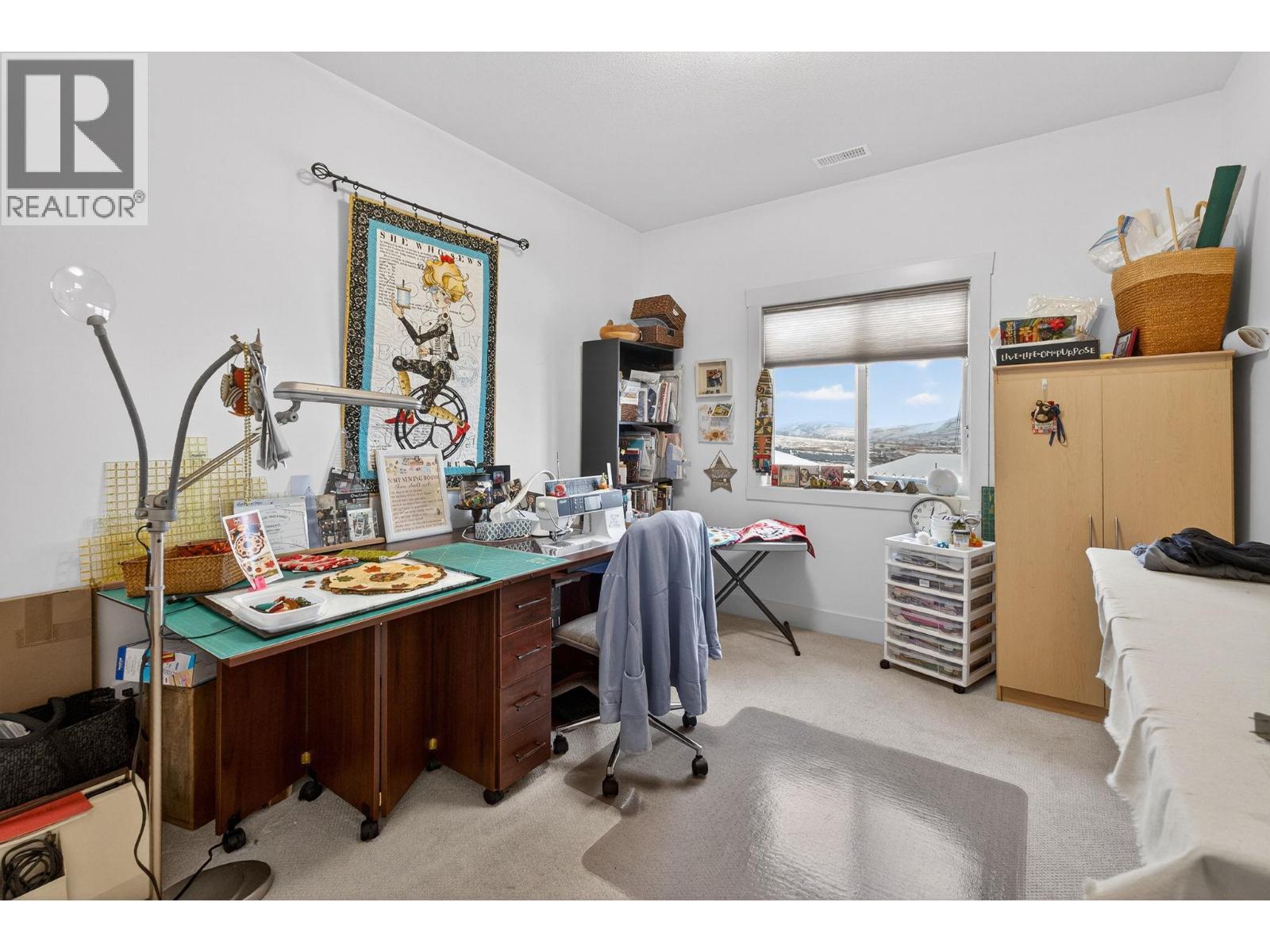 1040 Mt Revelstoke Place Unit# 32, Vernon, BC - Indoor Photo Showing Office