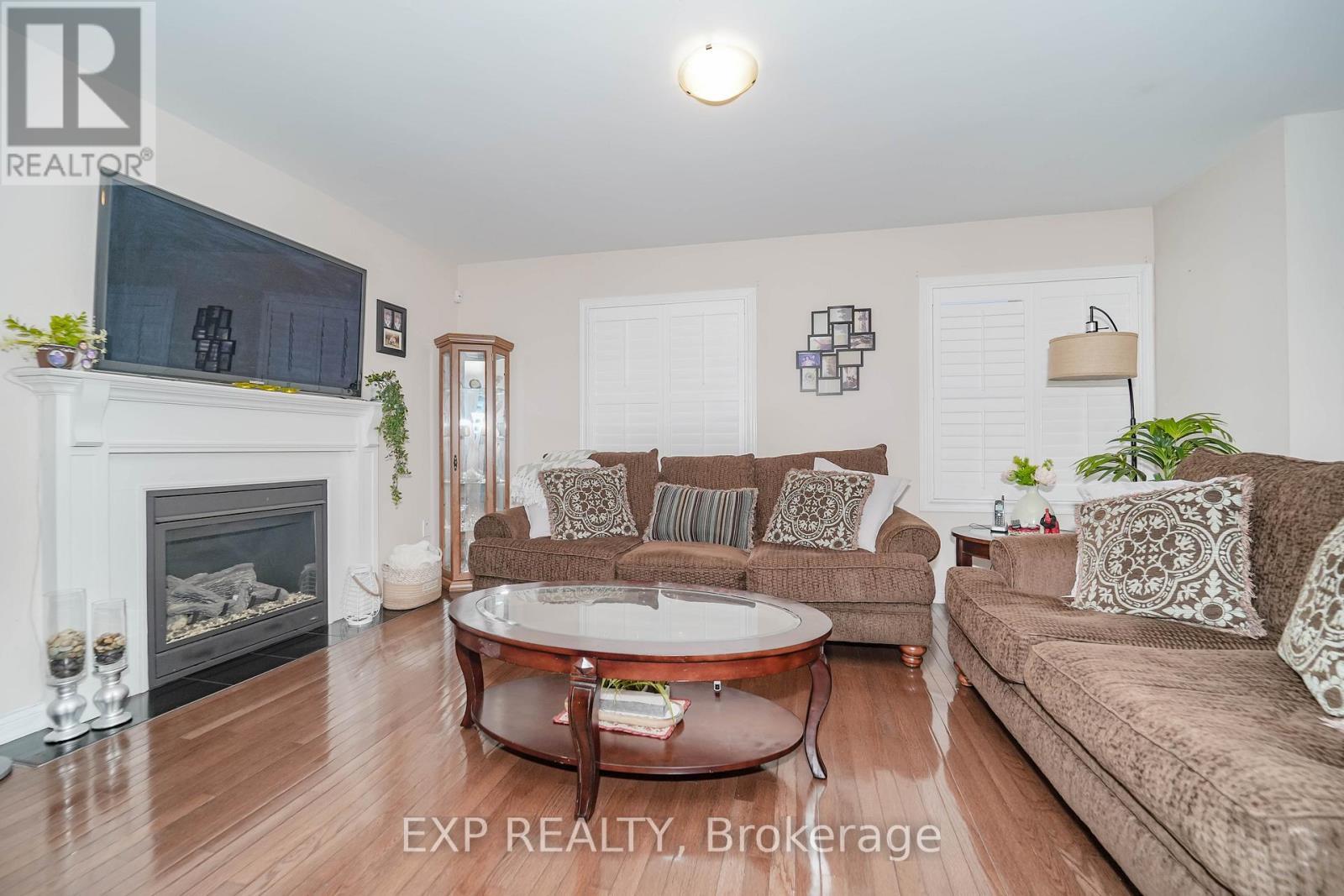 60 Deans Drive, Toronto, ON - Indoor Photo Showing Living Room With Fireplace