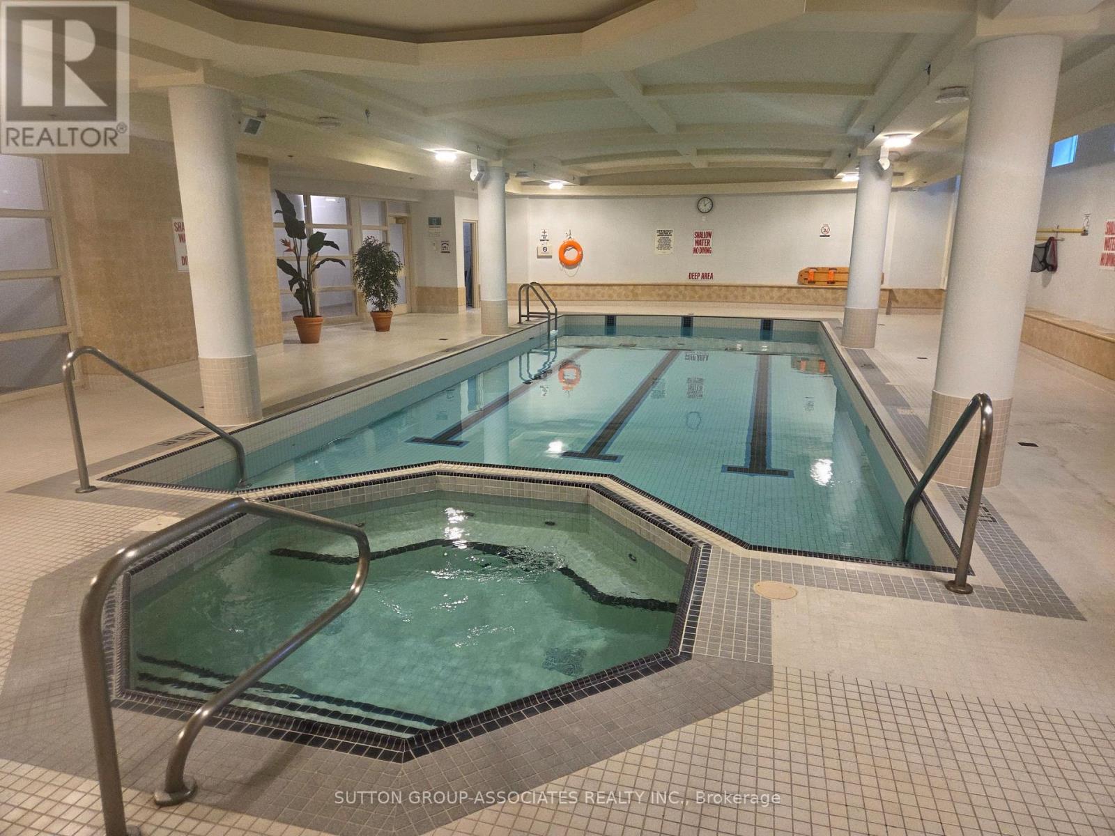 207 - 11 William Carson Crescent, Toronto, ON - Indoor Photo Showing Other Room With In Ground Pool