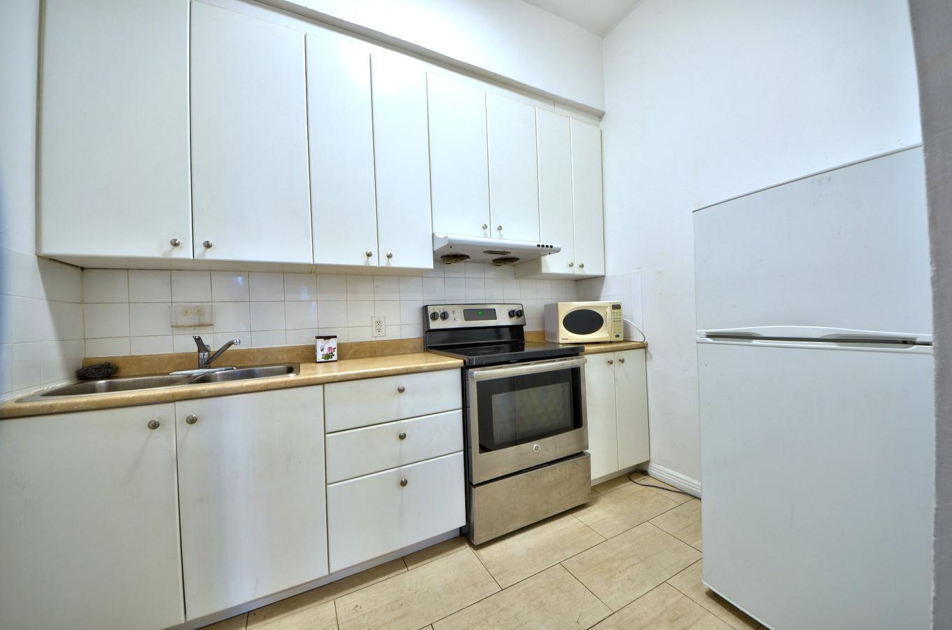 Kitchen - 1-1009 Boul. St-Laurent, Montréal (Ville-Marie), QC - Indoor Photo Showing Kitchen With Double Sink