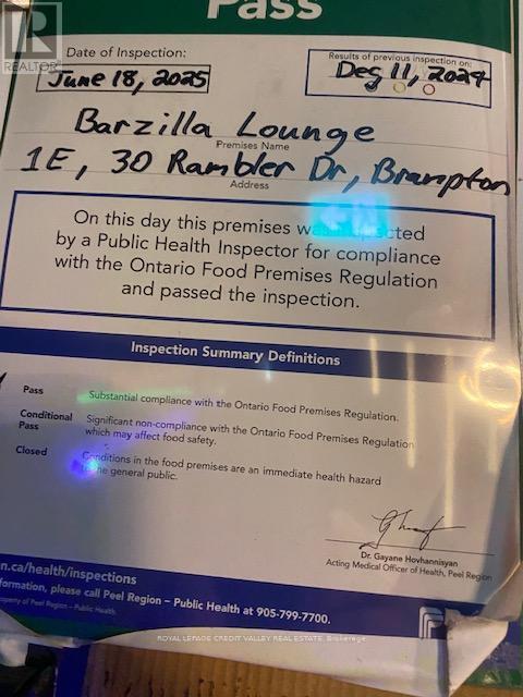 1E - 30 Rambler Drive, Brampton, ON