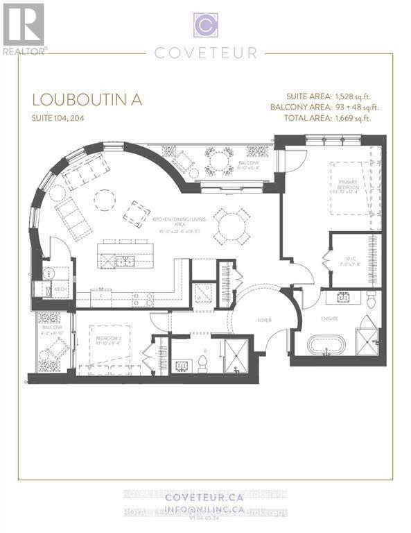 Floor Plan for 204 - 204 - 2 Arbourvale Common, St. Catharines (Glendale/Glenridge), ON - Other