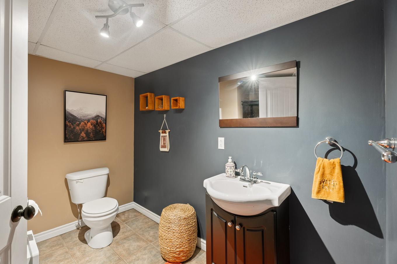 Powder room - 50 Rue De La Cédrière, Morin-Heights, QC - Indoor Photo Showing Bathroom