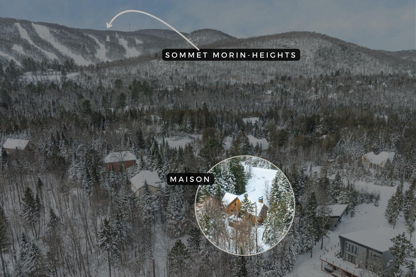 Aerial photo - 50 Rue De La Cédrière, Morin-Heights, QC - With View