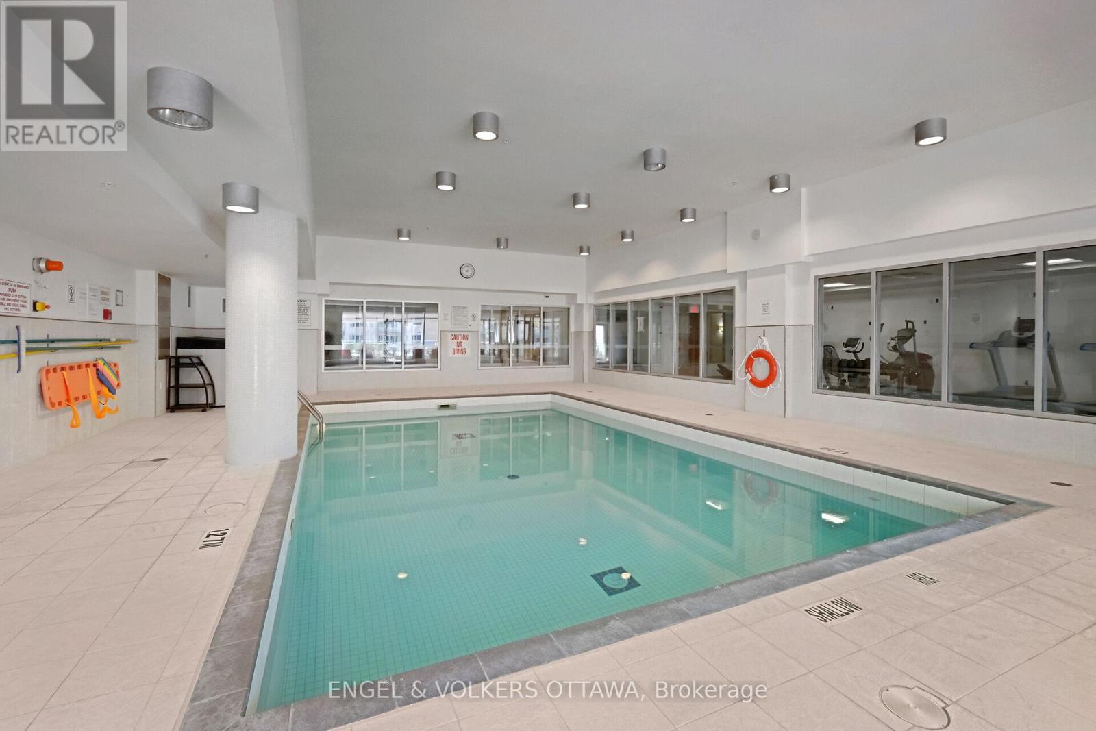707 - 195 Besserer Street, Ottawa, ON - Indoor Photo Showing Other Room With In Ground Pool