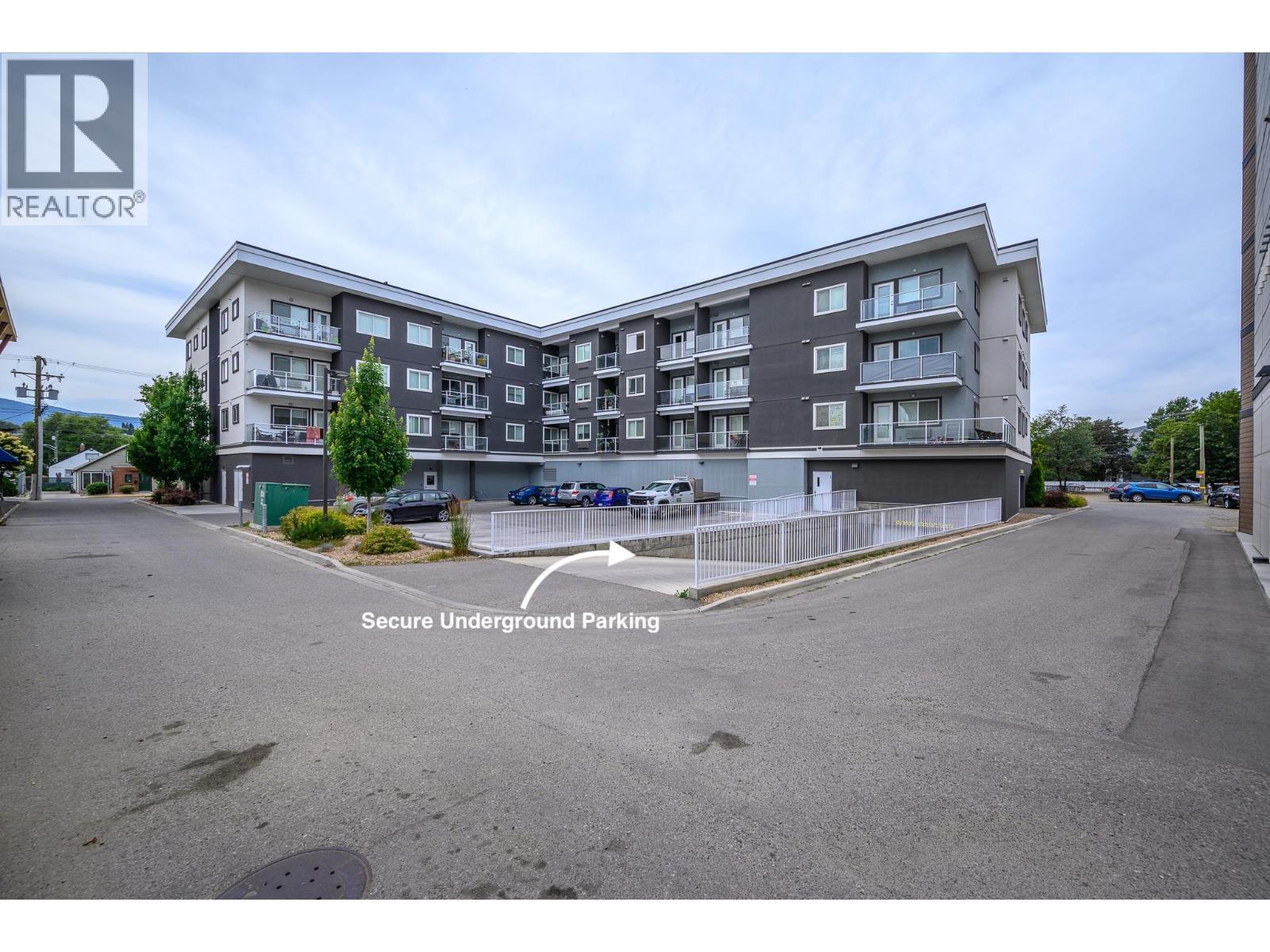 3409 28 Avenue Unit# 413, Vernon, BC - Outdoor With Balcony With Facade