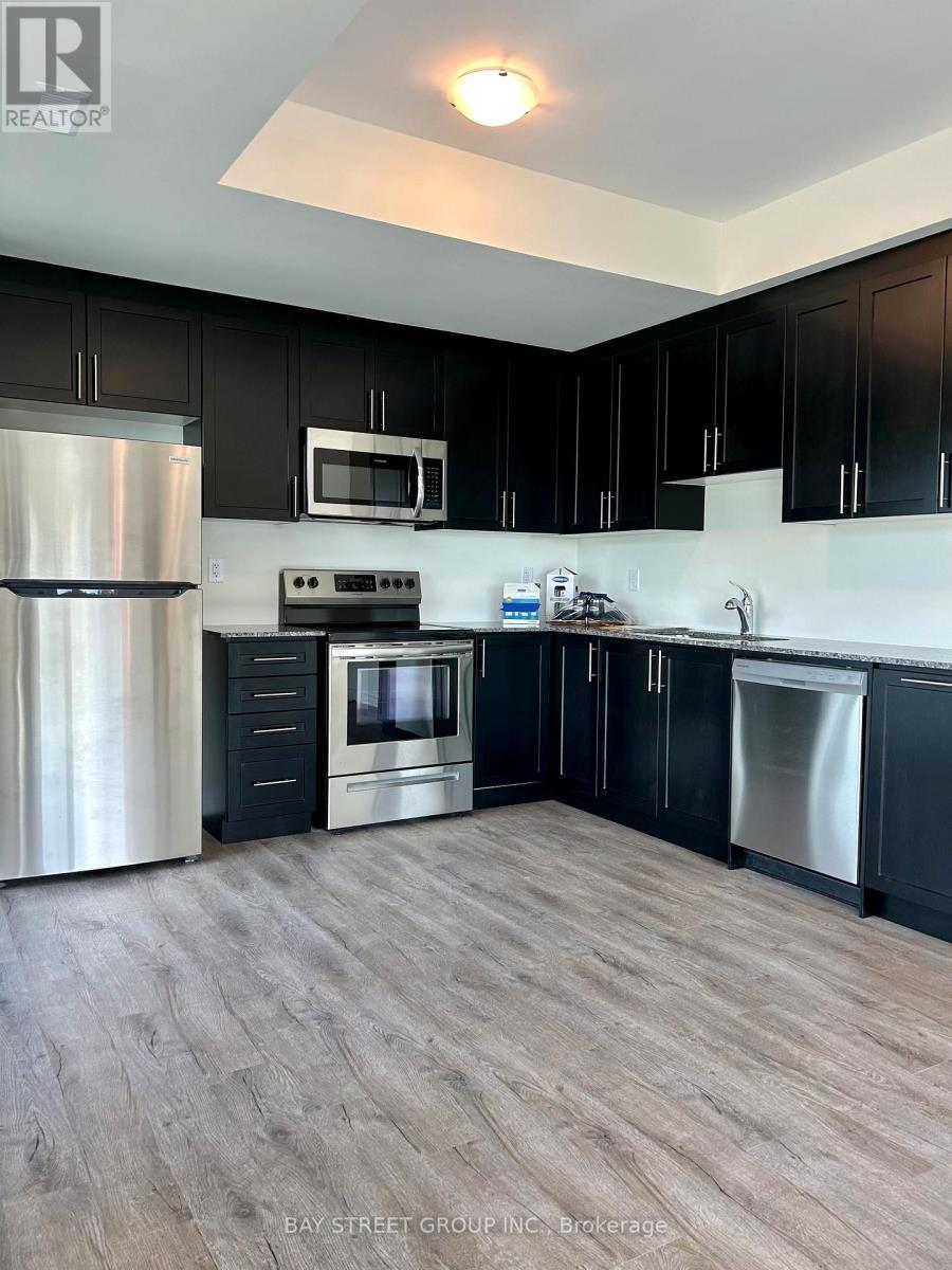 Kitchen 2 - 614 - 1034 Reflection Place, Pickering, ON - Indoor Photo Showing Kitchen With Stainless Steel Kitchen