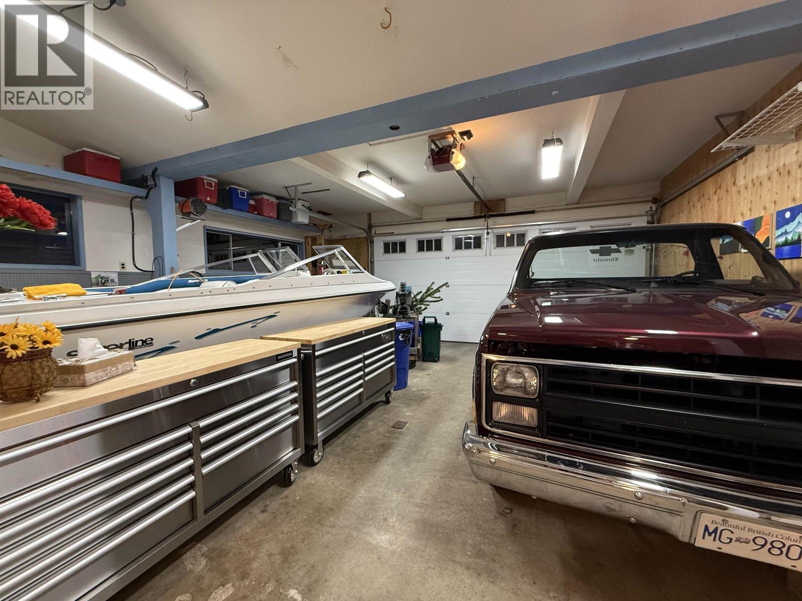 94 Coho Avenue, Kitimat, BC - Indoor Photo Showing Garage
