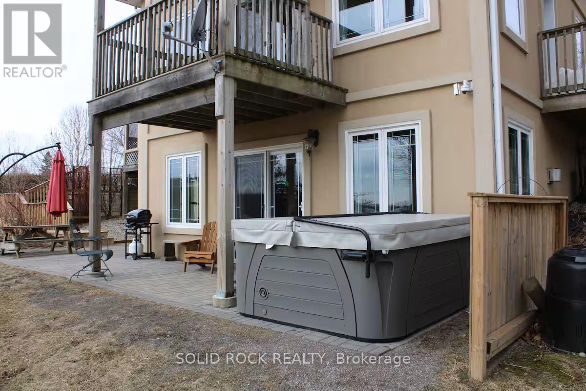 Front of apartment faces St. Lawrence River - 5 Shoreline Road, Edwardsburgh/Cardinal, ON - Outdoor With Exterior