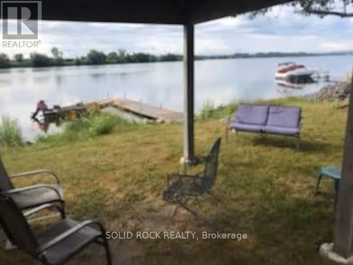 Looking south west from gazebo - 5 Shoreline Road, Edwardsburgh/Cardinal, ON - Outdoor With Body Of Water With View