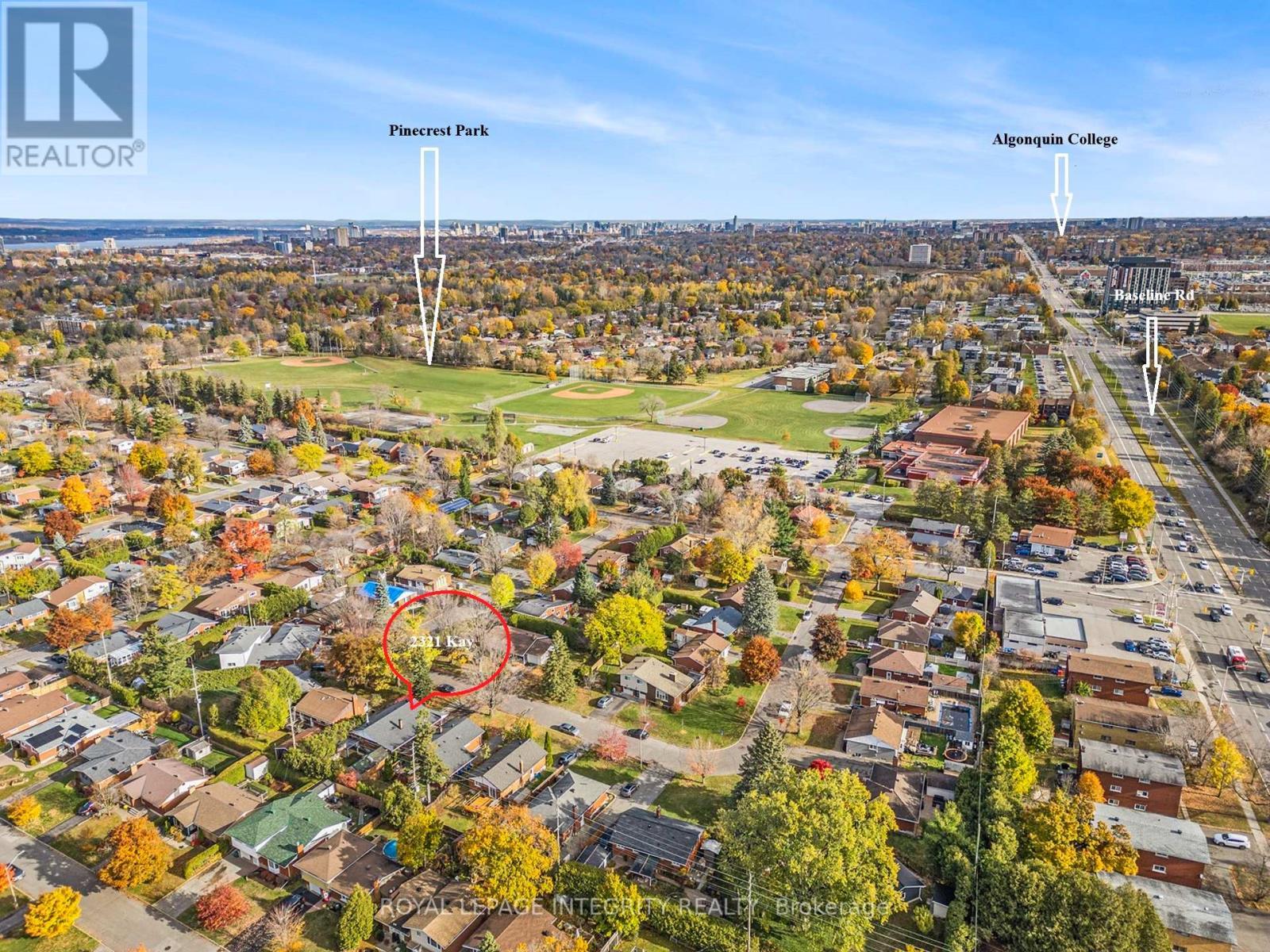 2321 Kay Street, Ottawa, ON - Outdoor With View