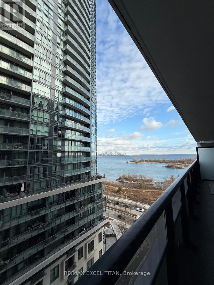 906 - 65 Annie Craig Drive, Toronto, ON - Outdoor With Body Of Water With Balcony