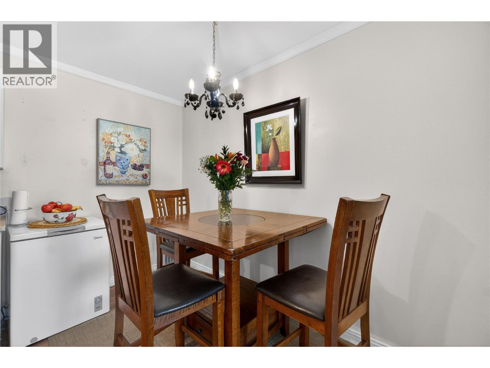 103 George Street Unit# 202, Enderby, BC - Indoor Photo Showing Dining Room