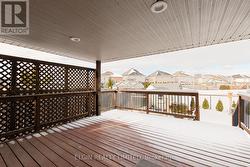 covered deck -