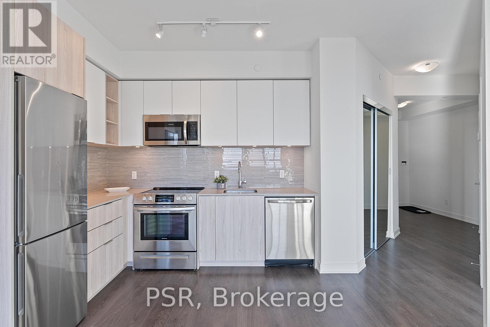 1902 - 30 Ordnance Street, Toronto, ON - Indoor Photo Showing Kitchen With Stainless Steel Kitchen With Upgraded Kitchen