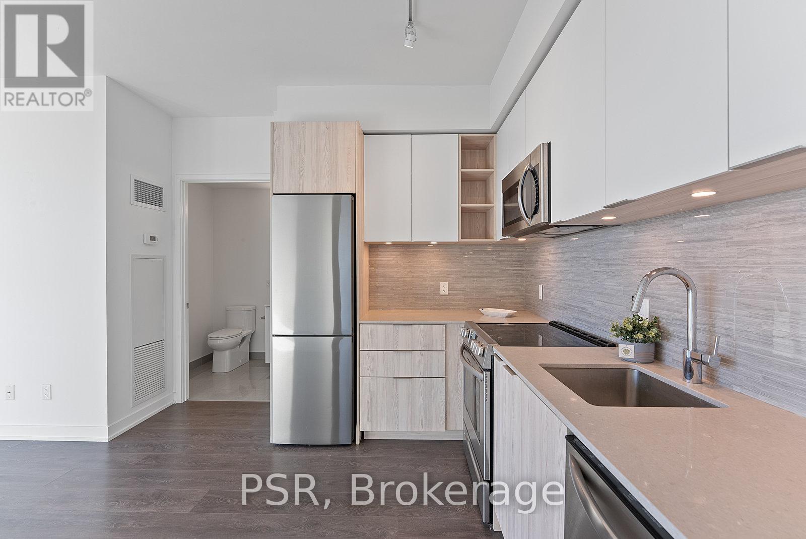 1902 - 30 Ordnance Street, Toronto, ON - Indoor Photo Showing Kitchen With Stainless Steel Kitchen With Upgraded Kitchen