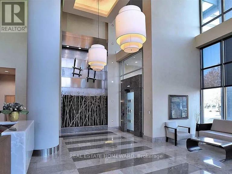 Modern Lobby w/ 24 Hour Concierge - 1808 - 60 Brian Harrison Way, Toronto, ON - Indoor Photo Showing Other Room