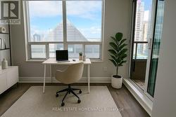 Bedroom featuring a Walk-in Closet -
