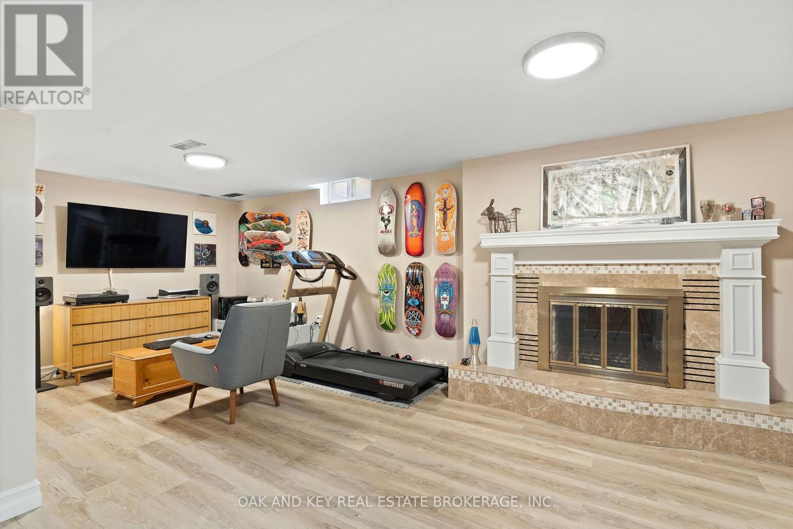 143 Golfview Road, London South (South Q), ON - Indoor Photo Showing Gym Room