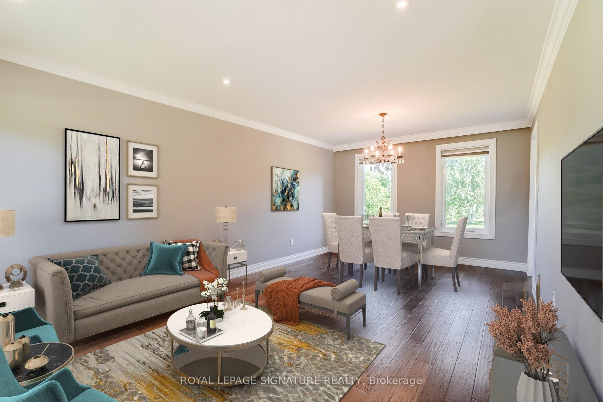 9 Elite Road, Caledon, ON - Indoor Photo Showing Living Room