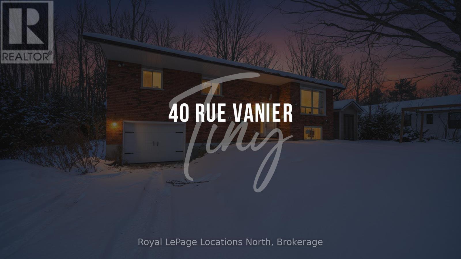40 Rue Vanier Street, Tiny, ON -