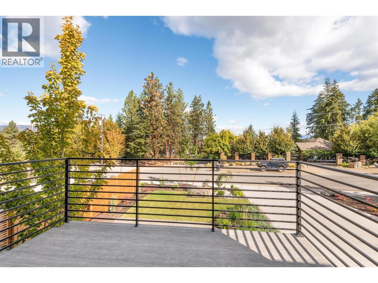 Beautiful view of your front yard - 761 Barnaby Road, Kelowna, BC - Outdoor With View