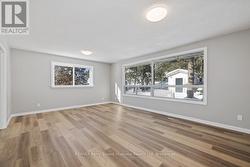 Bright living room w large windows -