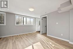 Lower level walkout -