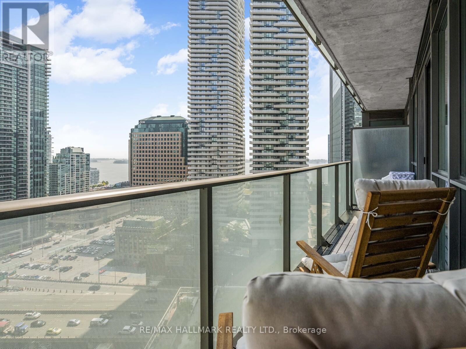 2109 - 65 Bremner Boulevard, Toronto, ON - Outdoor With Balcony