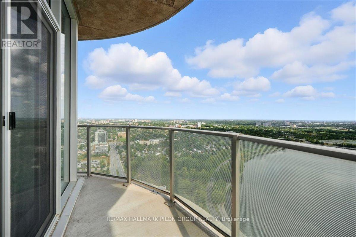 3907 - 805 Carling Avenue, Ottawa, ON - Outdoor With Balcony With View With Exterior